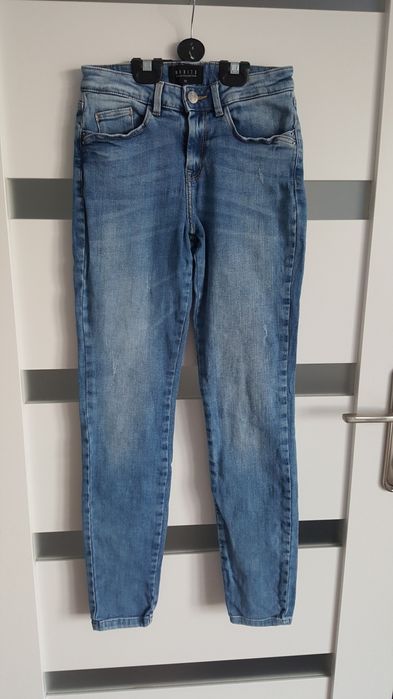Spodnie skinny jeansowe jeans Mohito r.32 (34) xs