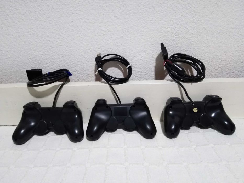 Control Pads Não Oficiais para PS2 e PC (Ler Descrição)