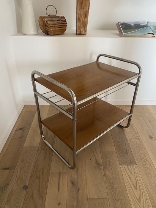 Bauhaus stolik piekny plr vintage midcentury