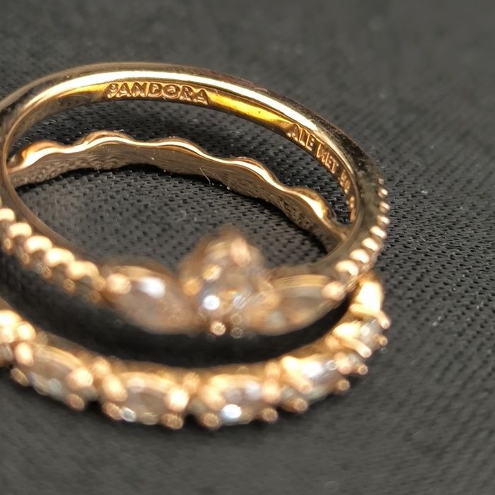 Vendo Anel Pandora Sparkling Herbarium - 56