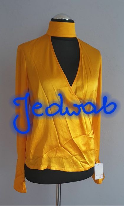 Ekskluzywna bluzka jedwabna 38 40