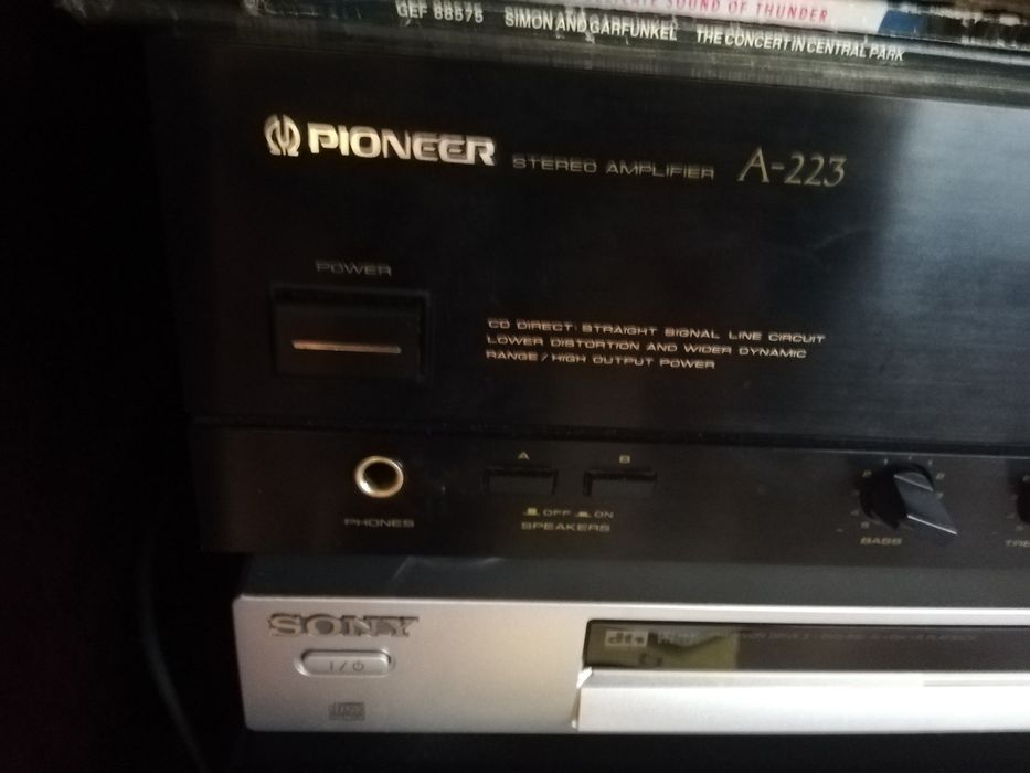 Sistema de som pioneer