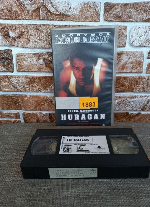 Kasety vhs wideo video. Huragan VHS. Bdb stan.