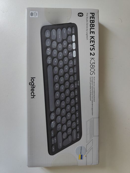 Клавіатура Logitech Pebble Keys 2 K380S