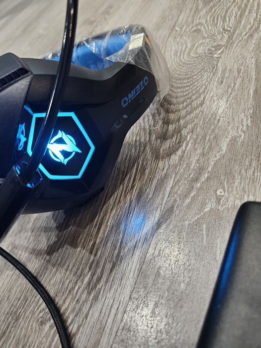 Геймерські навушники провідні з мікрофоном OZEINO ZW1