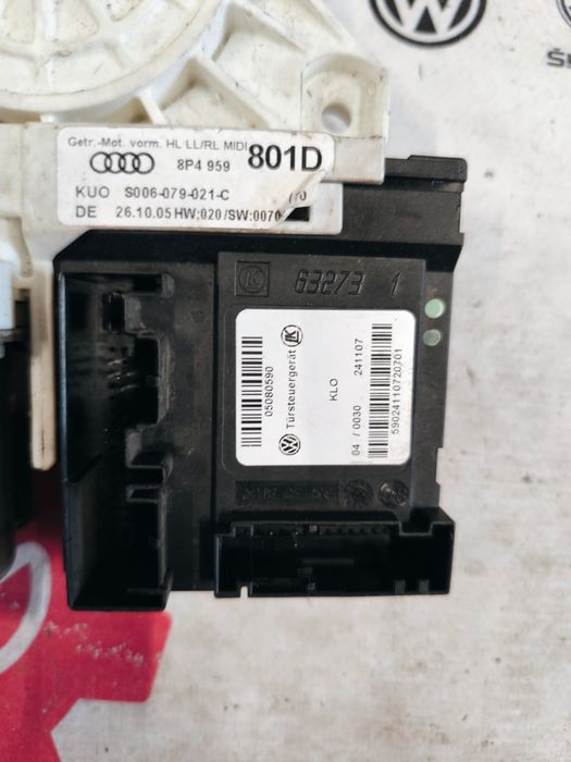 Motor Elevador de Vidro Traseiro Esquerdo AUDI A3