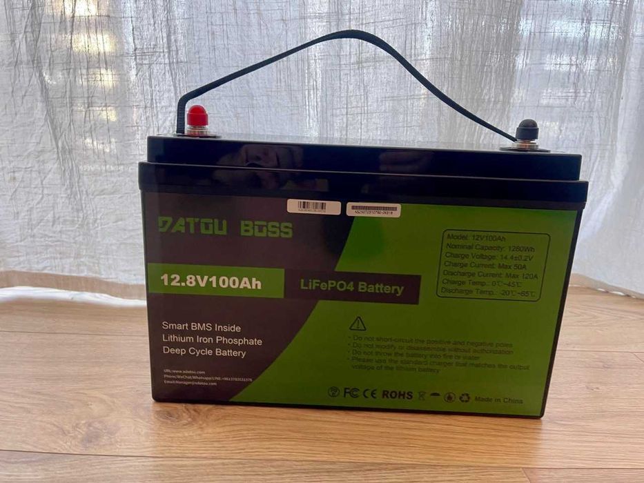 ‼️ 12V 24V 48V 2026 рік акумулятор літій lifepo4 50Ah 100Ah 200Ah 300Ah  для інвертора дбж. Гарантія,розтермінування, якісна БМС