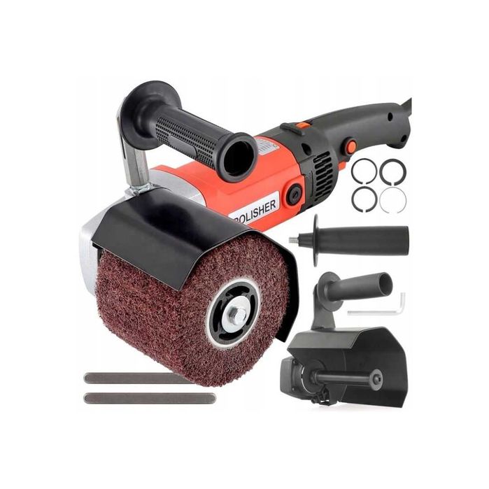 Przystawka do szlifierki SATYNIARKA szlifowania TARCZA 125mm