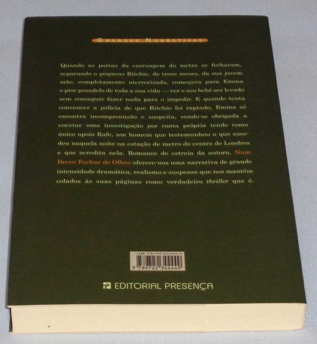 Num Breve Fechar de Olhos de Abbie Taylor (NOVO)