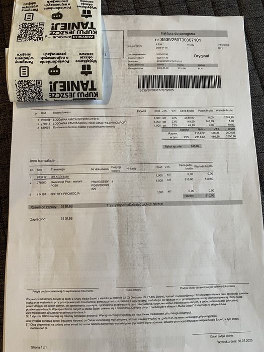 Lodówka Amica No Frost 181cm Czarna