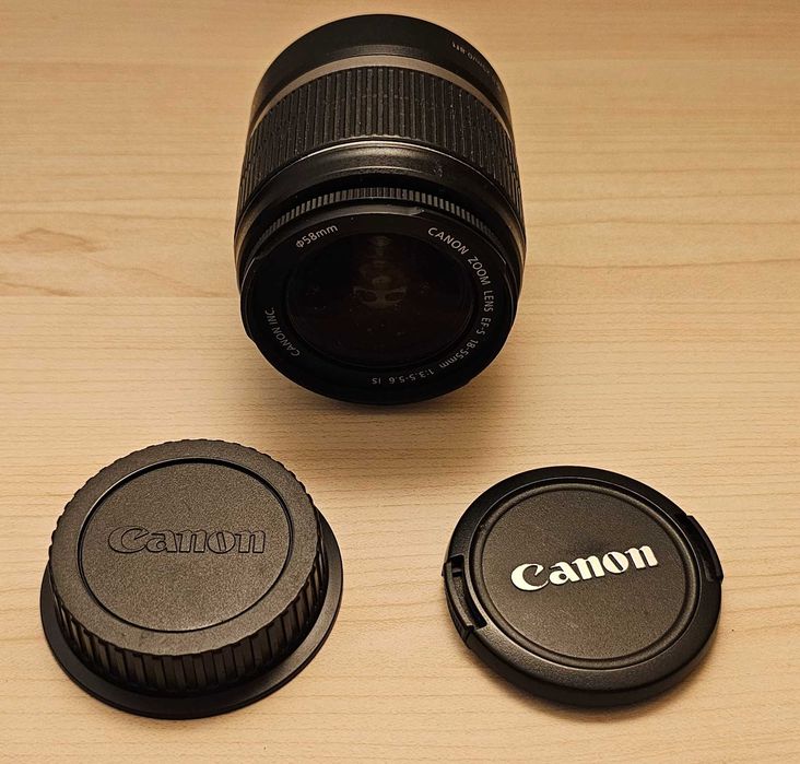 Objetiva CANON EFS 18-55 mm F/3.5-5.6