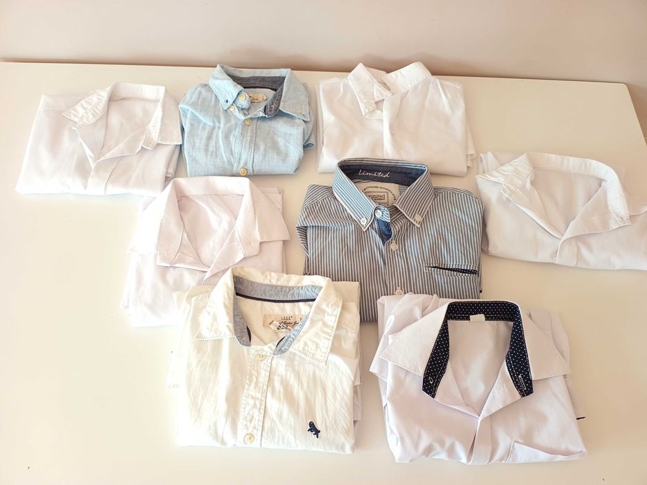 mega paka duży zestaw pakiet koszule dla chlopca chlopiece 134cm 9-10l