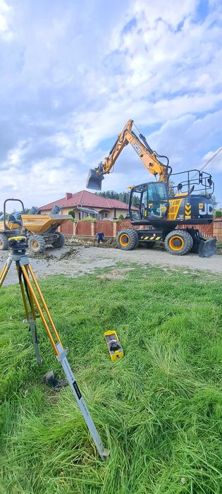 Roboty ziemne sprzętem - wykopy, rozbiórki, drogi dojazdowe