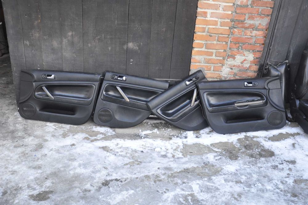 Passat B5 Skóra Alcantara Boczki Podłokietnik Roleta