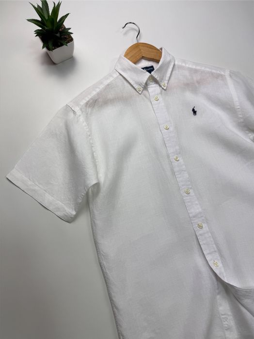 Сорочка лляна Поло Ральф Лорен Polo Ralph Lauren Classic Fit Linen Shirt size S