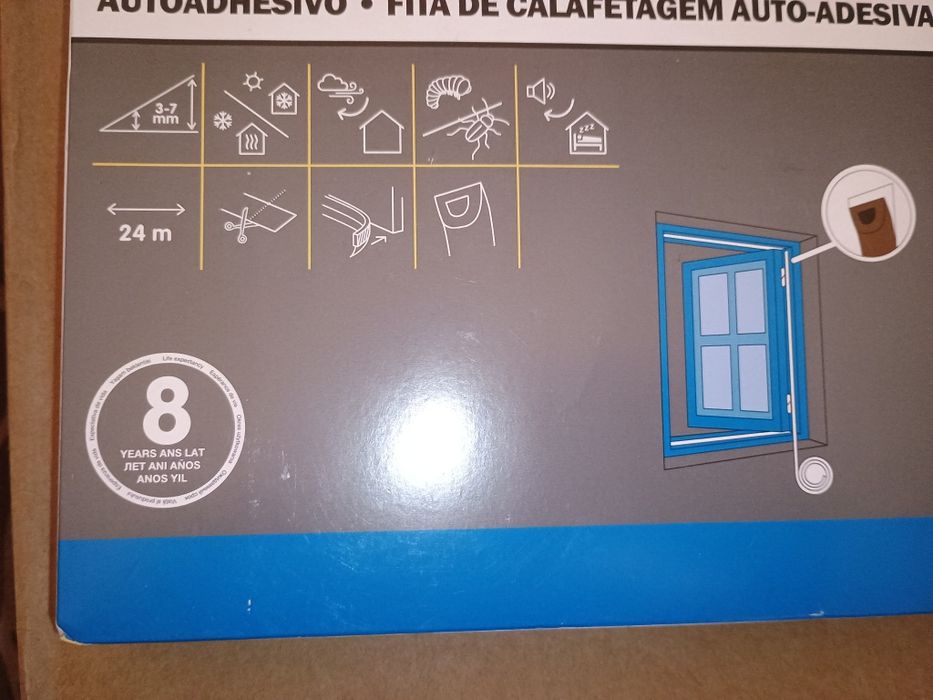 Uszczelka do dzwi samoprzylepne