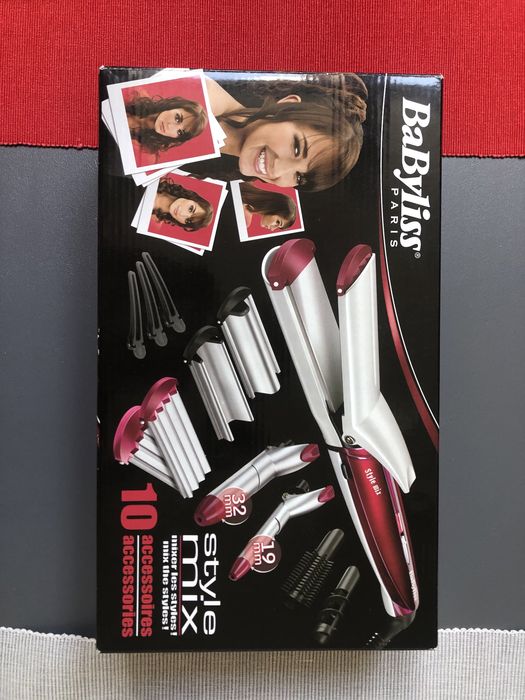 Zestaw Babyliss paris lokówka prostownica