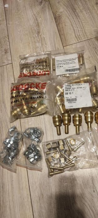 Zestaw pneumatyczny LÜDECKE DN 7.2 – NOWE – 40 szt. + gratisy