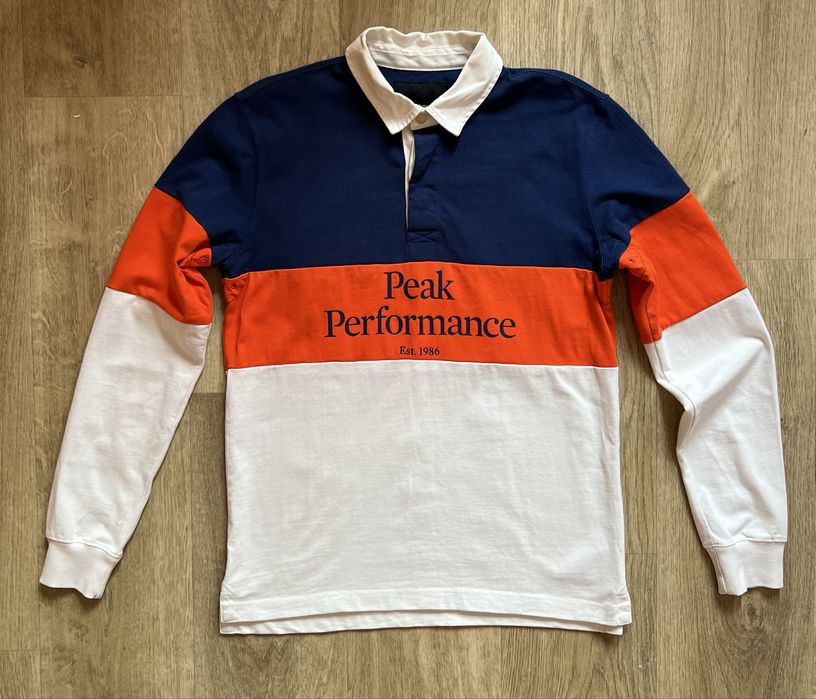 Bluza Peak Performance Rugby LS Cimmerian Blue Men