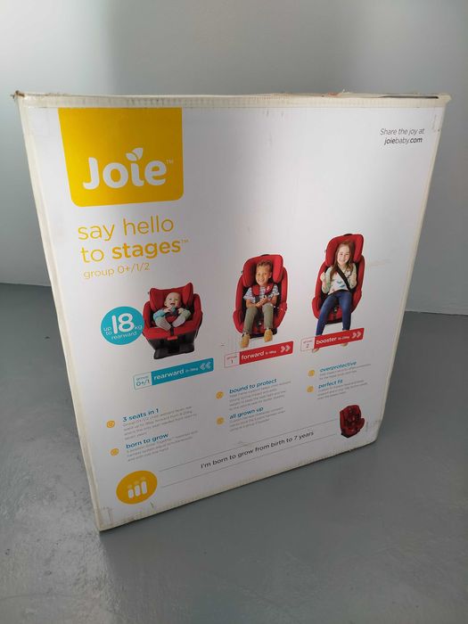 Cadeira Auto 0+/1/2 Joie Stages