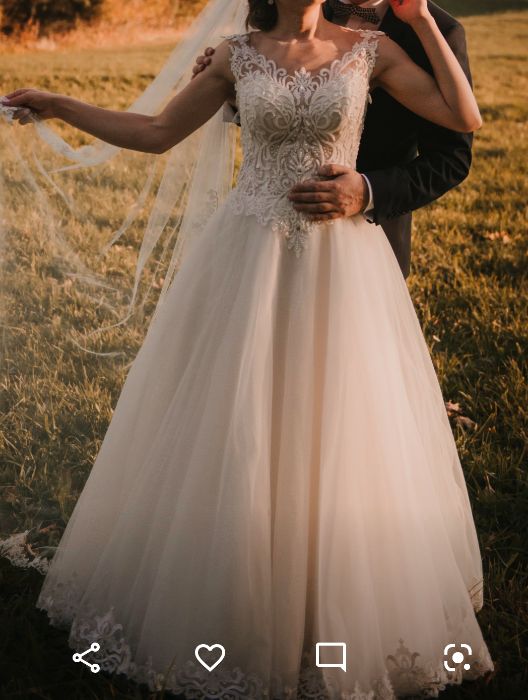 Suknia ślubna rozmiar 36