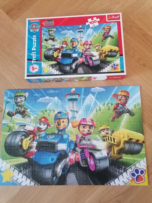 Puzzle Trefl Psi Patrol Blaze Spider-Man 100 160 elementów