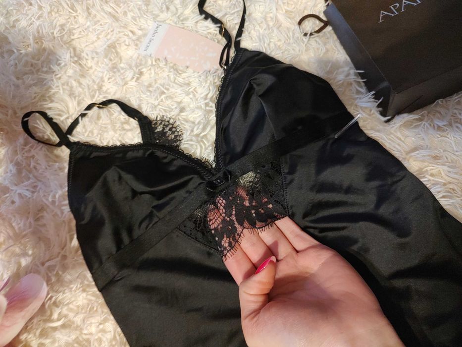 Body czarne damskie rozmiar Xs