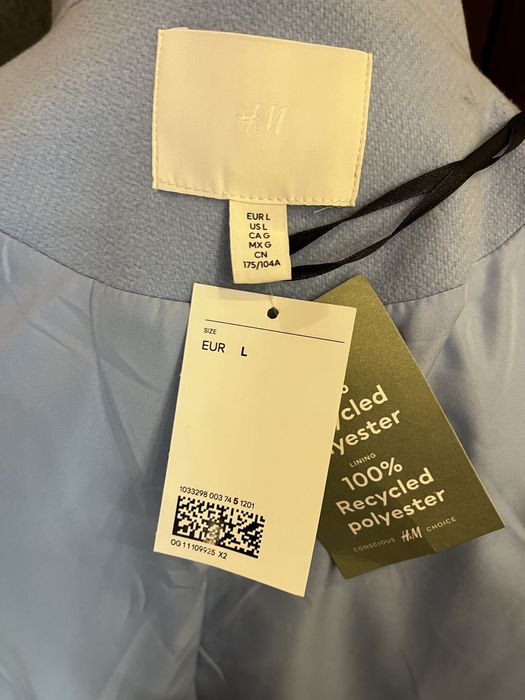 Пальто нове H&M жіноче довге