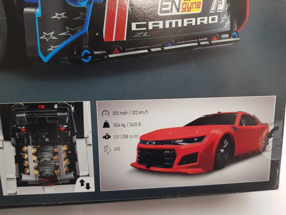 Klocki LEGO TECHNIC 42153 CHEVROLET Camaro ZL1 Nascar samochod nowy