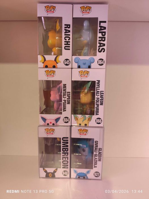 Lote Funko Pop Pokémon