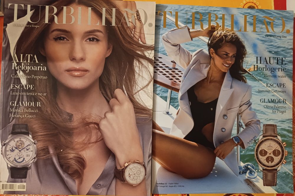 Revistas Turbilhão (Alta Relojoaria) - Edição PT + Edição EN
