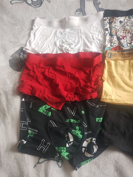 6 sztuk męskich bokserek XS s