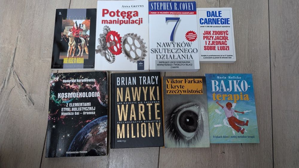 Książki poradniki różne.