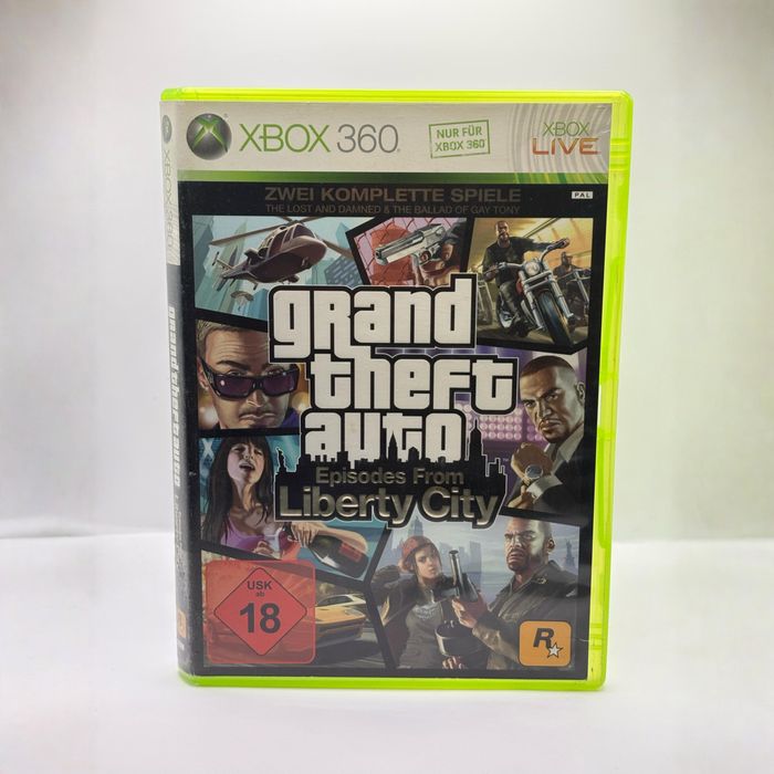 GTA Grand Theft Auto Episodes from Liberty City Xbox 360