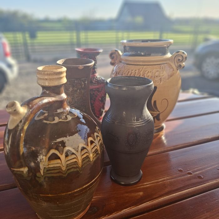 Zestaw 5 dzbanów wazonów loft vinted