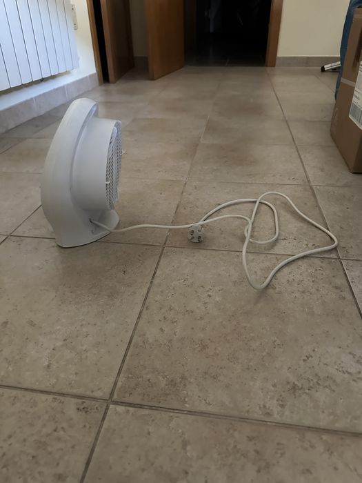 Aquecedor ventilador branco