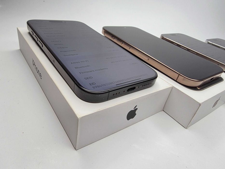 iPhone 16 Pro 256gb, komplet, gwarancja, sklep, raty, 4 kolory
