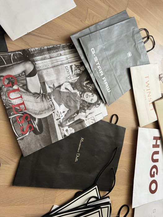 Брендовые пакеты Hugo/g-star/estro/reiss/ace/dutti/marccain/guess/