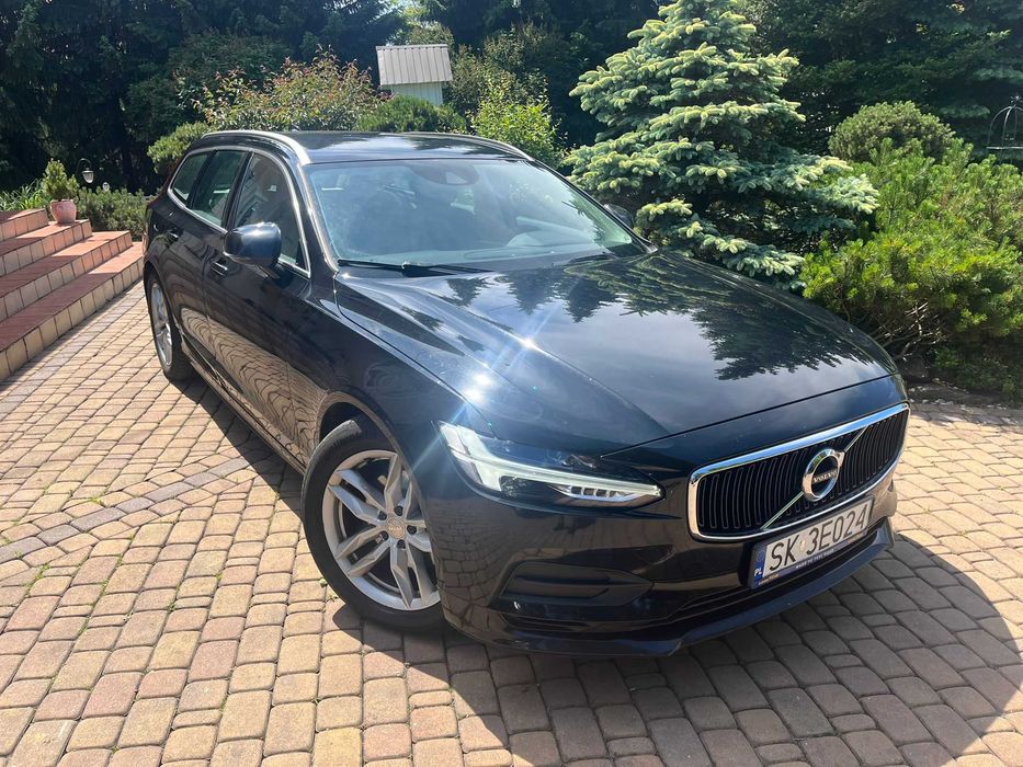Volvo-V90-2.0-182KM-D4-Autom-2019rKlimAbsElekAlumNavi-SkórBiałaFVat ZAMIANA