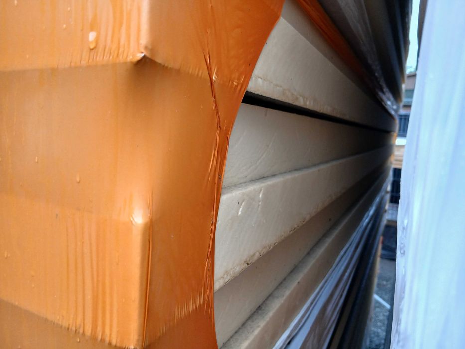 Płyty PIR z aluminium 12cm 120x60 cm frez OKAZJA ocieplenie