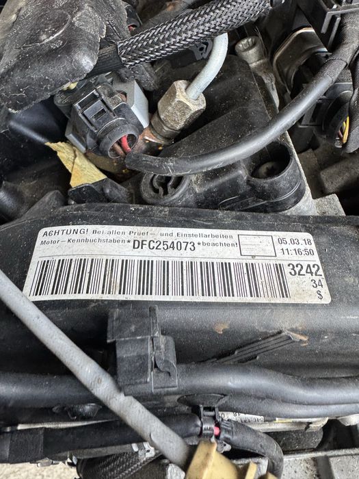 Двигун 2.0 tdi DFC passat b8 мотор двигатель пасат б8 пассат