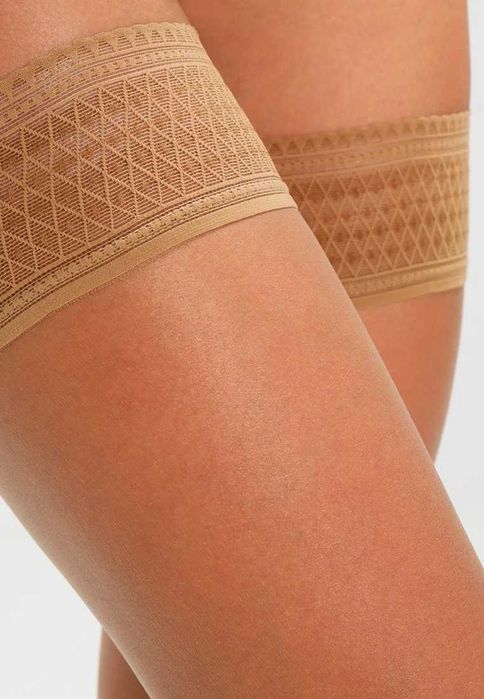 Piękne markowe  Pończochy Kunert Light 8 beż nougat r S (1) 35-37