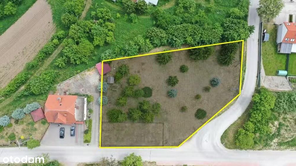 Na sprzedaż działka budowlana 2380 m² – Gajewo, ul. Leśna