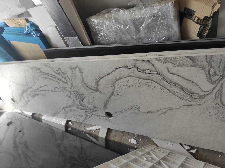 Revestimento de parede e tampo em Dekton