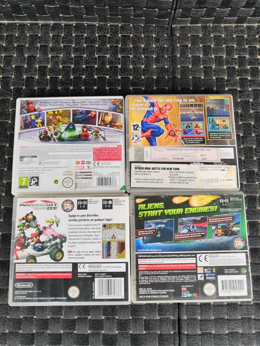 Jogos variados para Nintendo DS E 3DS