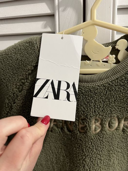 Bluza niemowlęca Zara r.74 gruba ciepła Daneborg