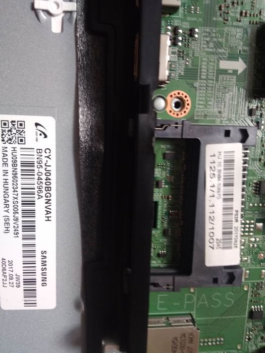 Telewizor Tv Samsung 40 cali ue40j5200aw zasilacz części