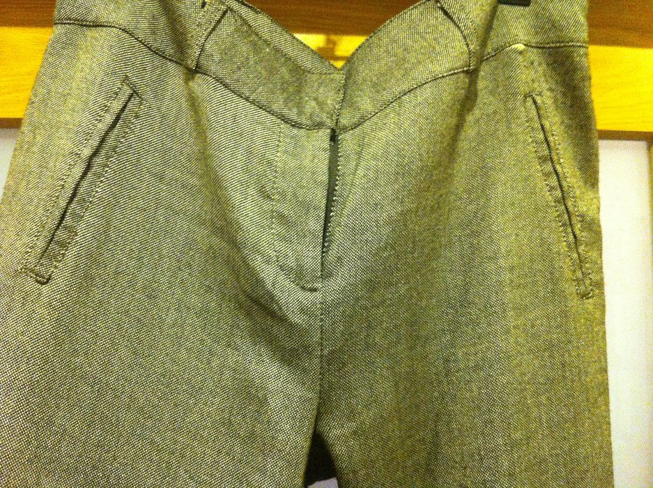 Calças skinny castanhas da Lefties (Tam. 40) - como NOVAS!