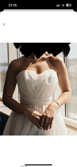 Свадебное платье !НЕ ВЕНЧАНОЕ! Размер  36/38