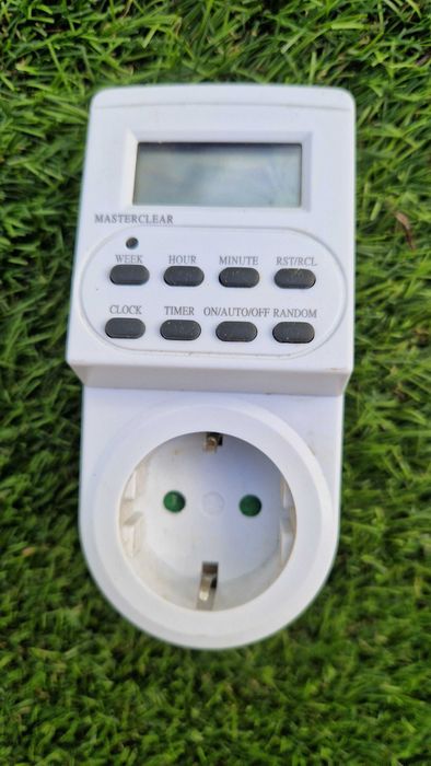 Tomada Electrica com Programador Digital